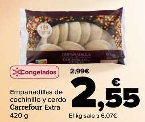 Carrefour - Empanadillas De Cochinillo Y Cerdo Extra