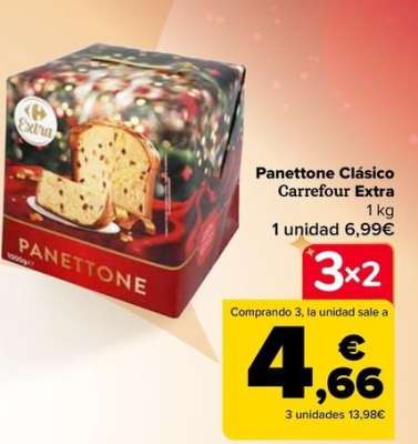 Carrefour - Panettone Clásico Extra