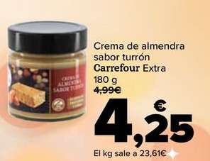 Carrefour - Crema De Almendra Sabor Turron Extra