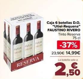 Faustino Rivero - Caja 6 botellas D.O. “Utiel Requena"