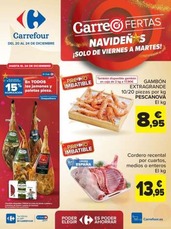 Folleto actual Carrefour - 20/12/24 - 24/12/24.