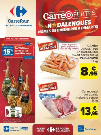 Folleto actual Carrefour - 20/12/24 - 24/12/24.