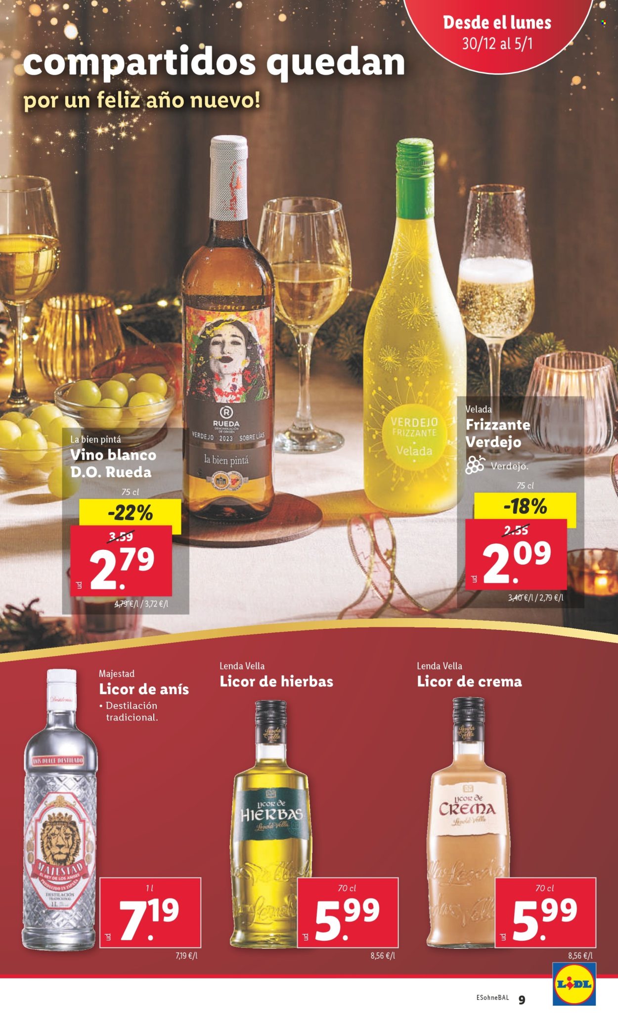 Folleto Lidl - 30/12/24 - 05/01/25. Página 1