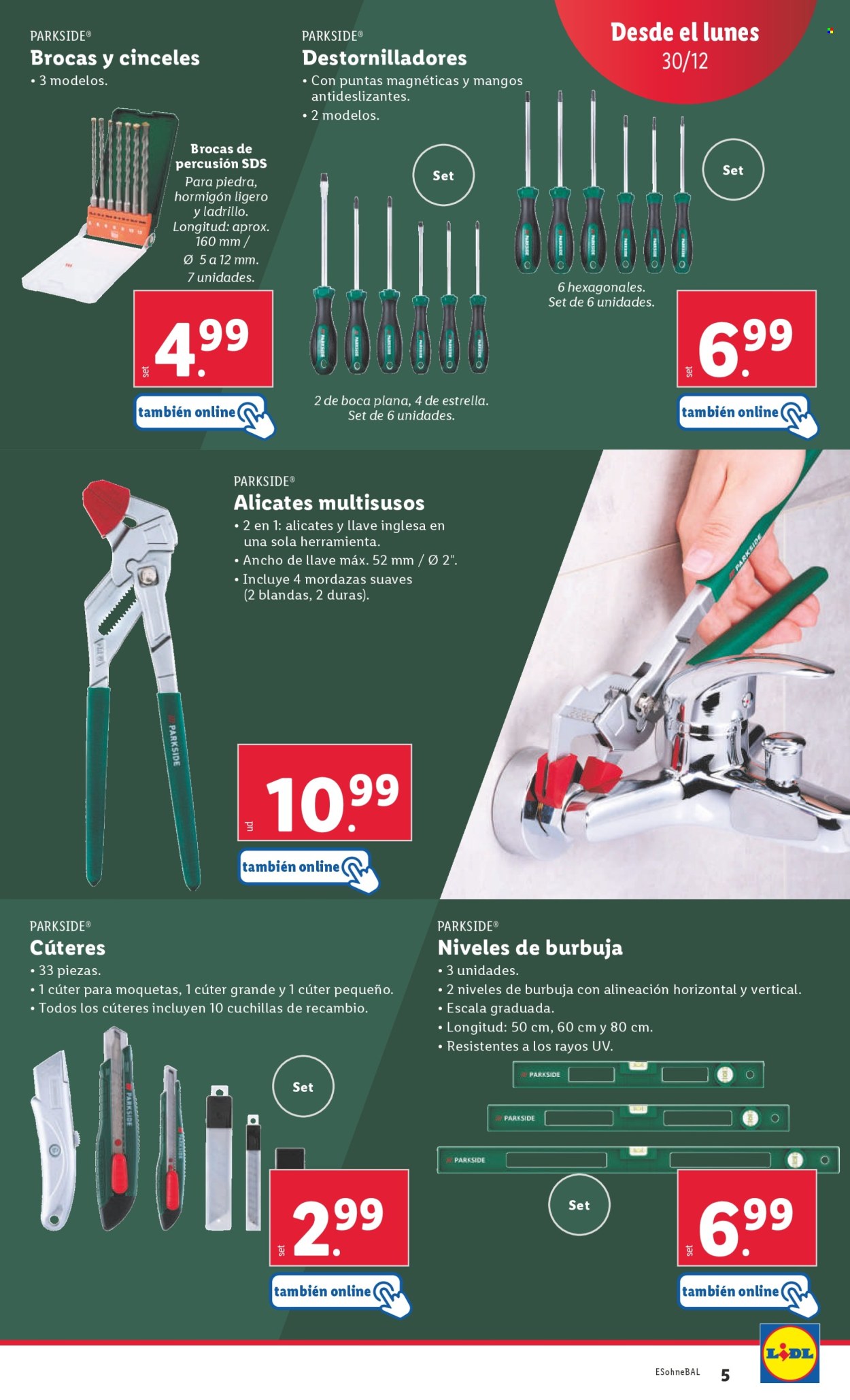 Folleto Lidl - 30/12/24 - 05/01/25. Página 1