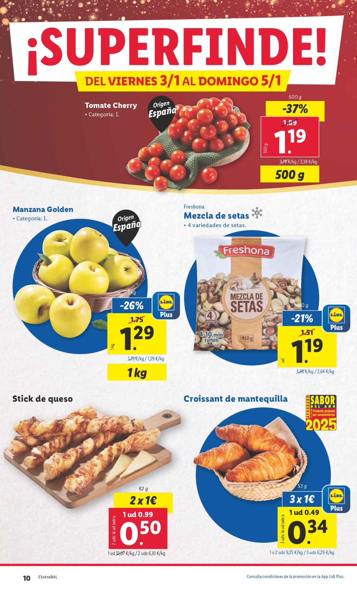 Folleto Lidl - 30/12/24 - 05/01/25. Página 1