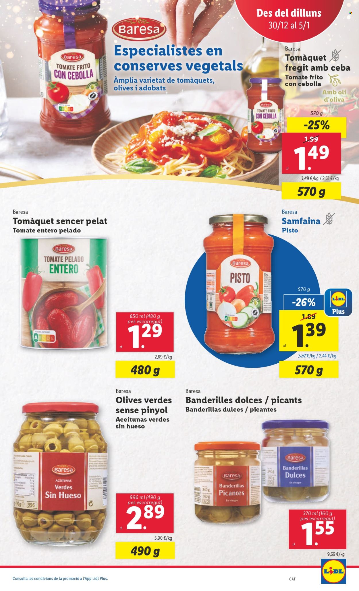 Folleto Lidl - 30/12/24 - 05/01/25. Página 1