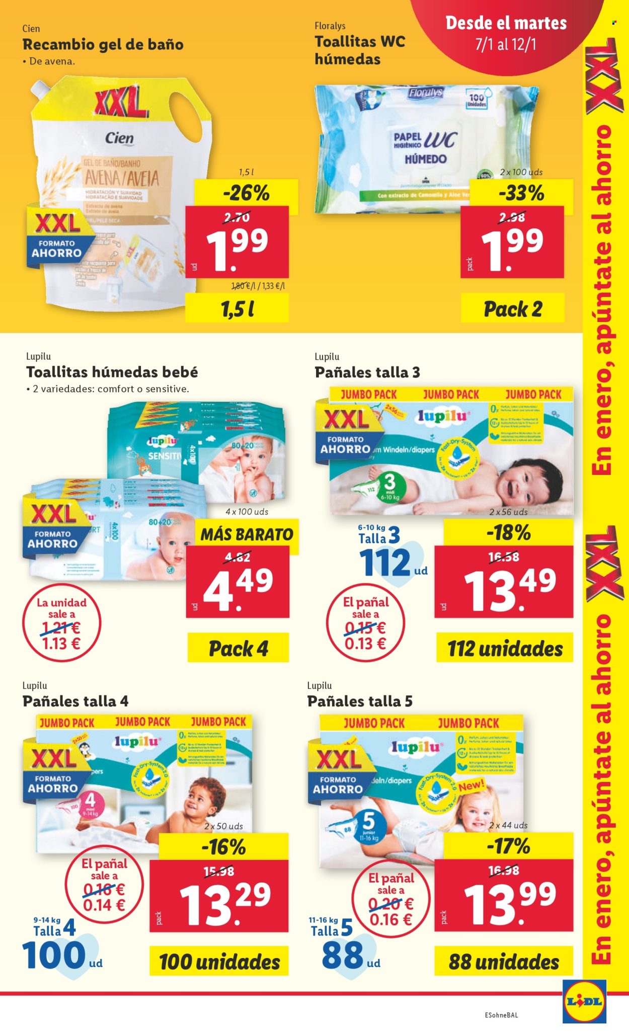 Folleto Lidl - 07/01/25 - 12/01/25. Página 1