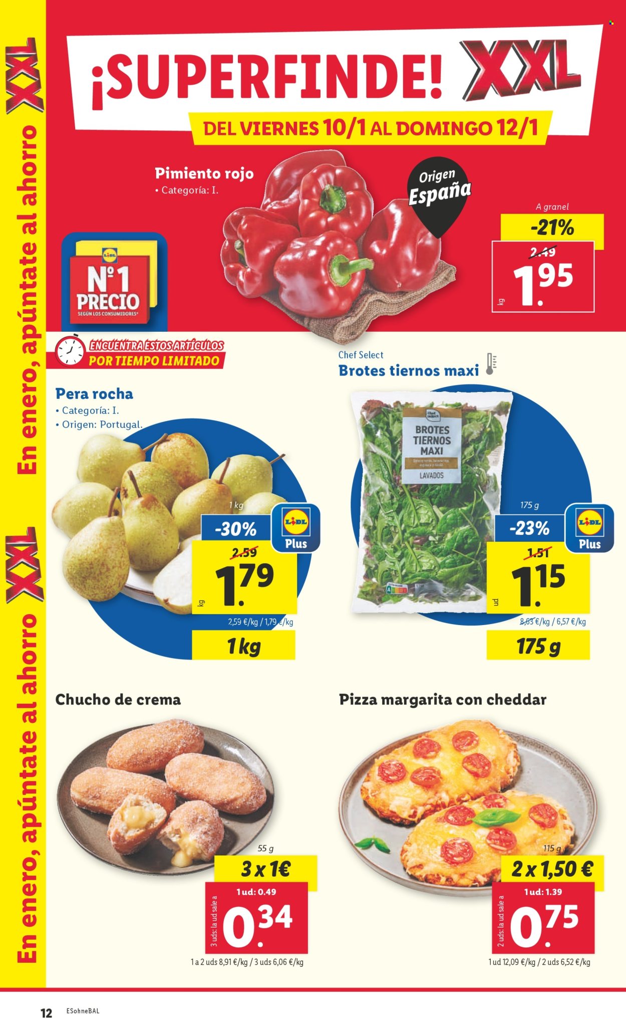 Folleto Lidl - 07/01/25 - 12/01/25. Página 1