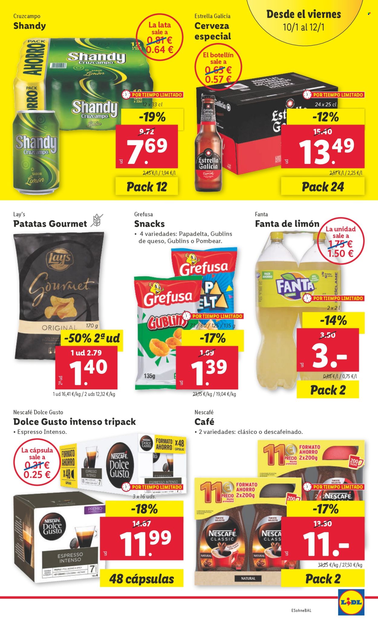 Folleto Lidl - 07/01/25 - 12/01/25. Página 1