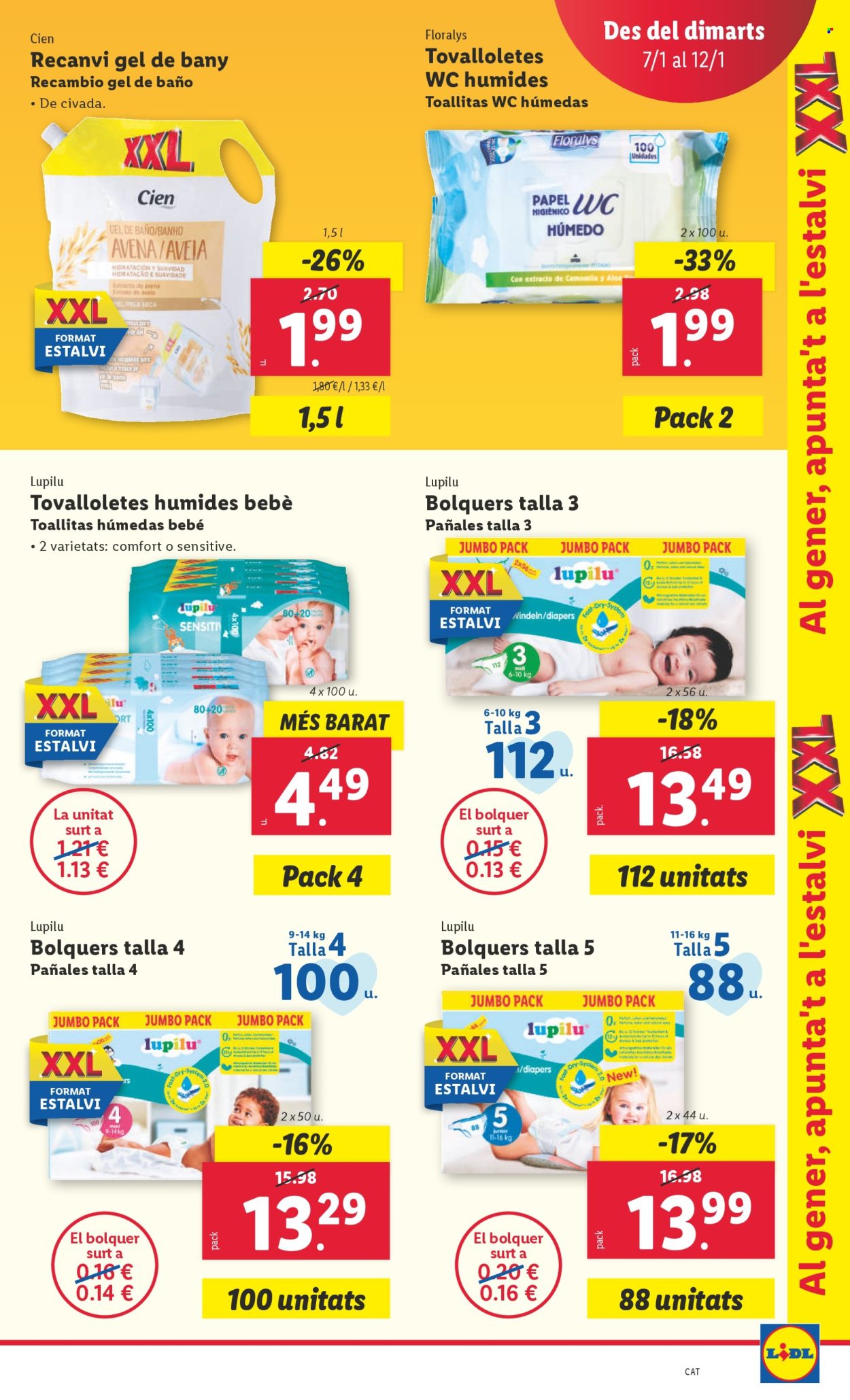 Folleto Lidl - 07/01/25 - 12/01/25. Página 1