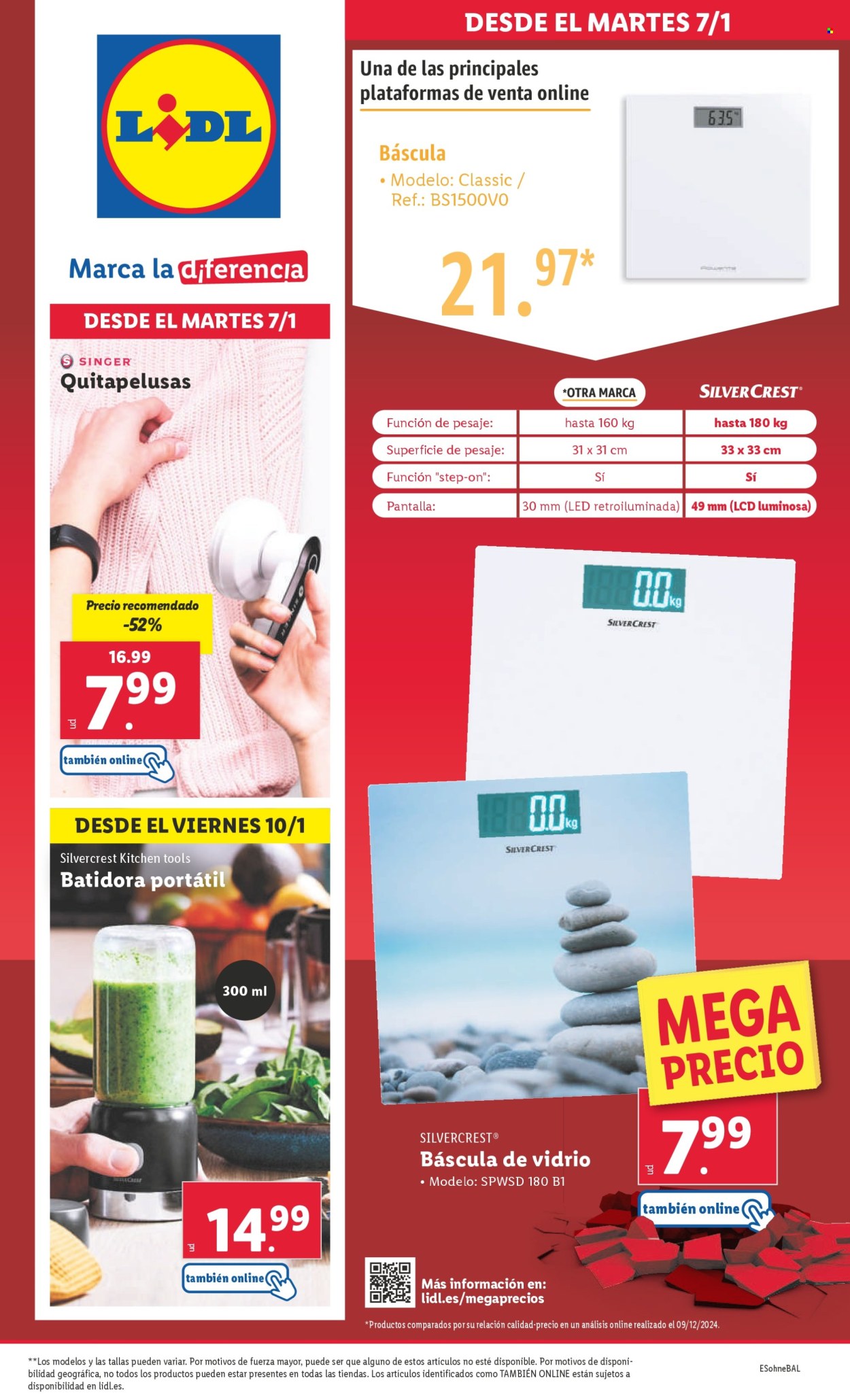 Folleto Lidl - 07/01/25 - 12/01/25. Página 1