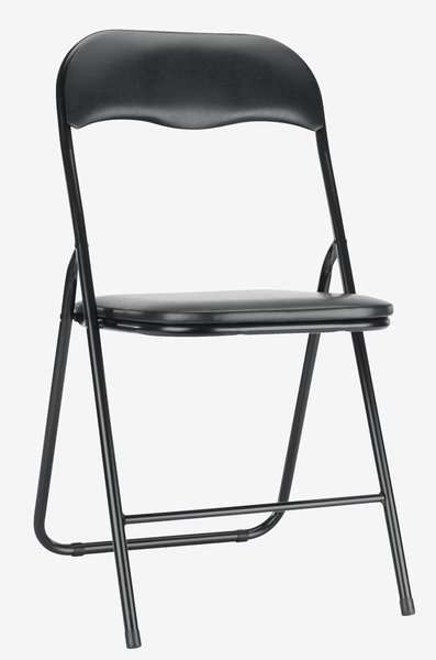 Silla plegable VIUF negro