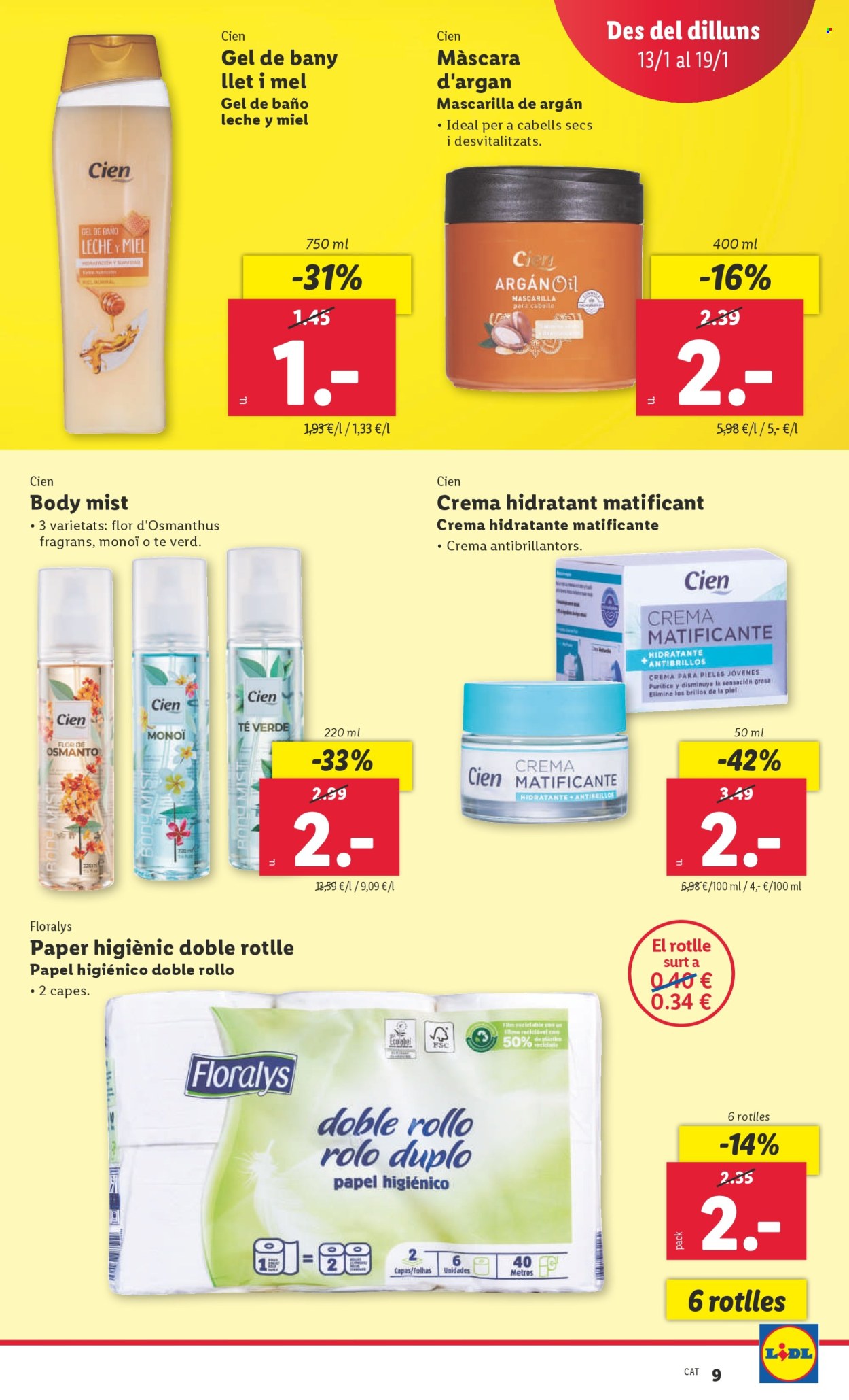 Folleto Lidl - 13/01/25 - 19/01/25. Página 1