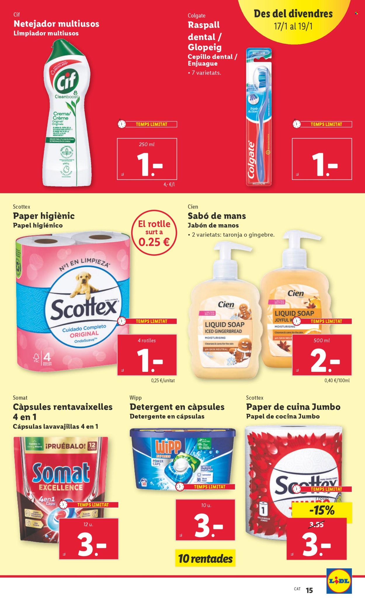 Folleto Lidl - 13/01/25 - 19/01/25. Página 1