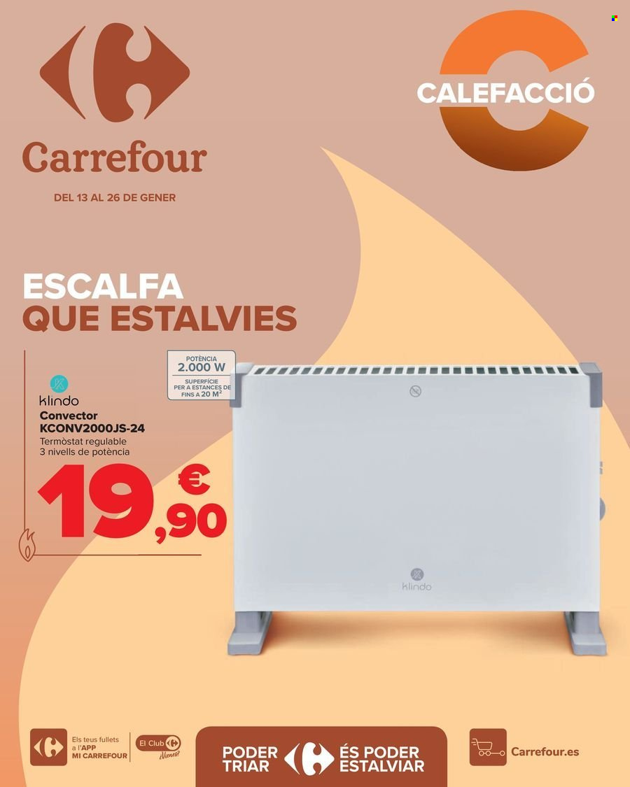 Folleto Carrefour - 13/01/25 - 26/01/25. Página 1