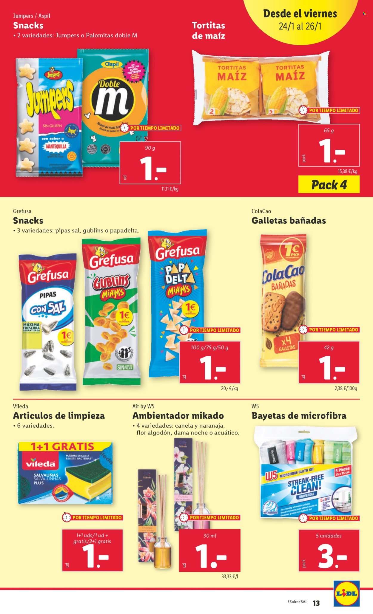 Folleto Lidl - 20/01/25 - 26/01/25. Página 1