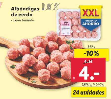 Albóndigas de cerdo