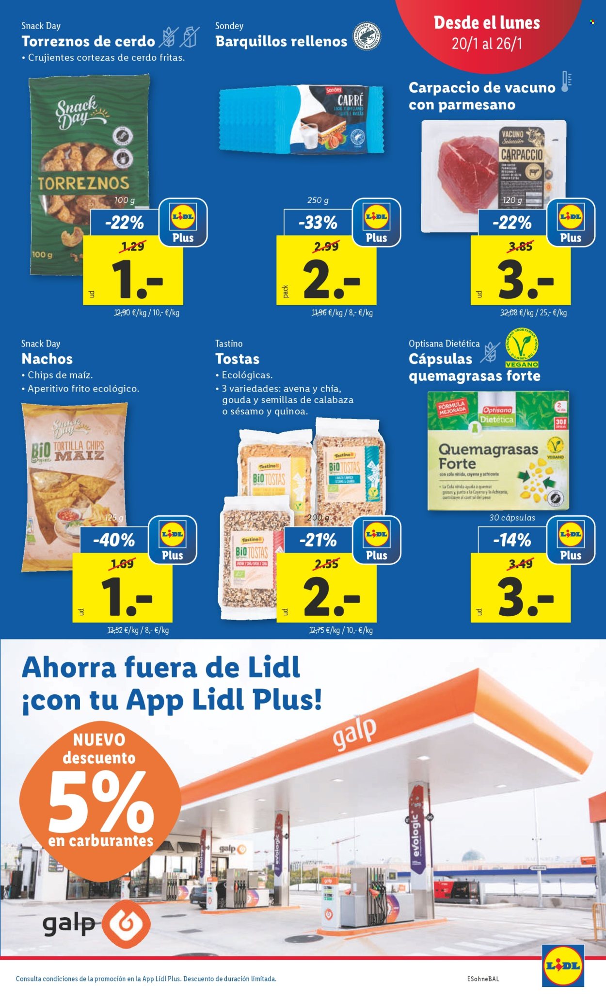 Folleto Lidl - 20/01/25 - 26/01/25. Página 1