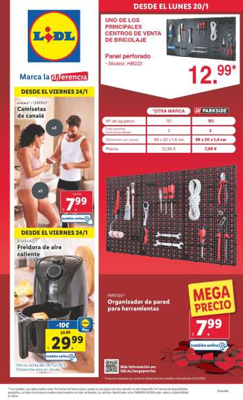 Folleto actual Lidl - 20/01/25 - 26/01/25.