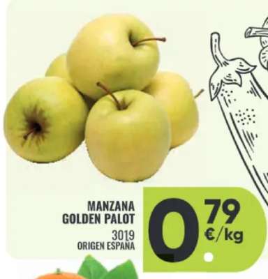 MANZANA GOLDEN PALOT