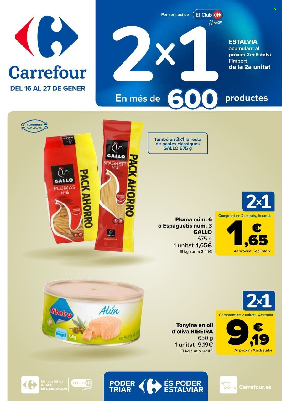 Folleto Carrefour - 16/01/25 - 27/01/25. Página 1