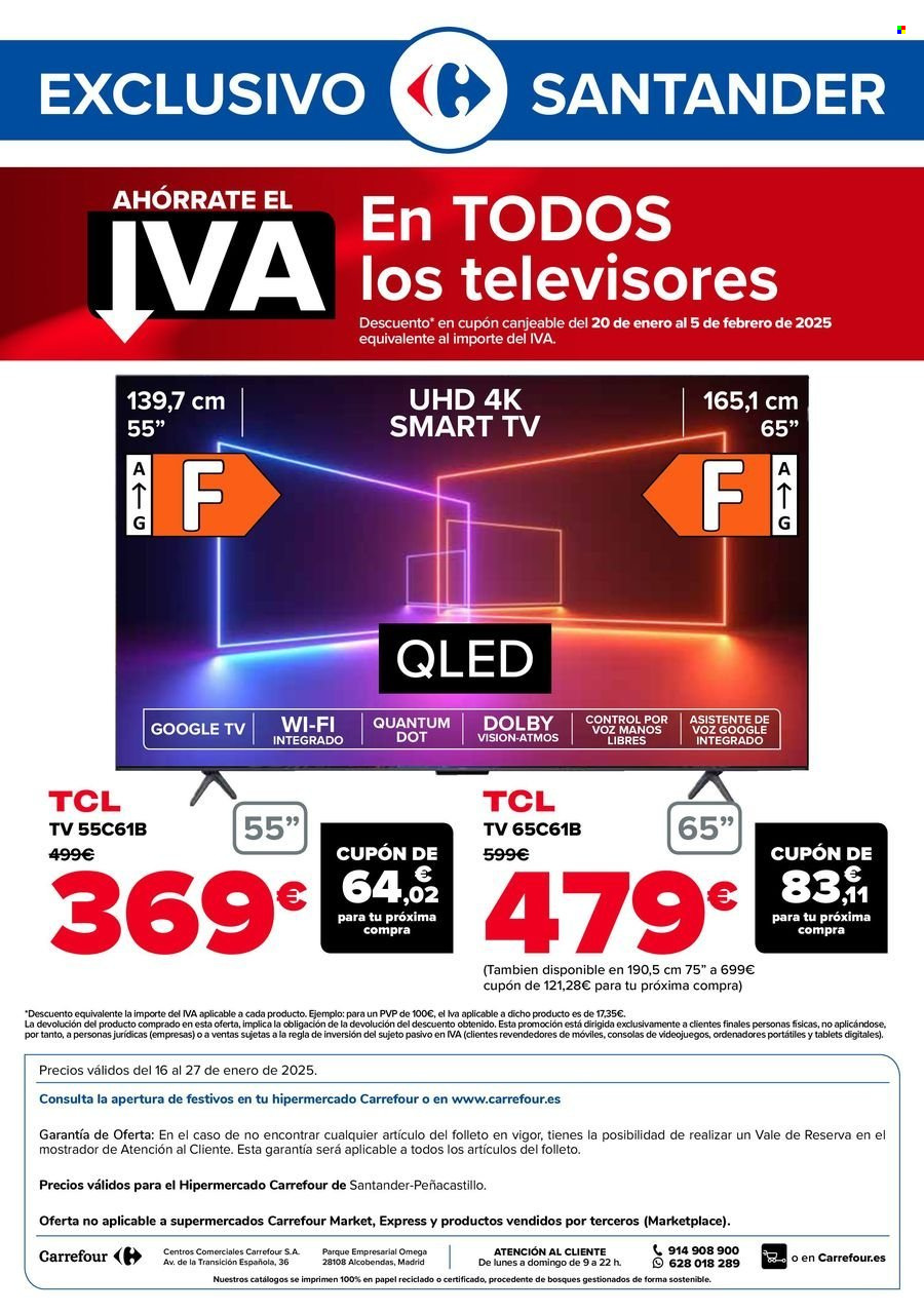 Folleto Carrefour - 16/01/25 - 27/01/25. Página 1