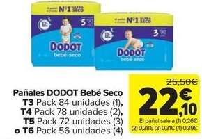 Dodot - Pañales Bebé Seco