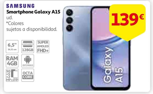 Smartphone Galaxy A15