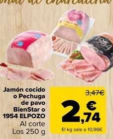 Elpozo - Jamón Cocido O Pechuga De Pavo Bienstar O 1954