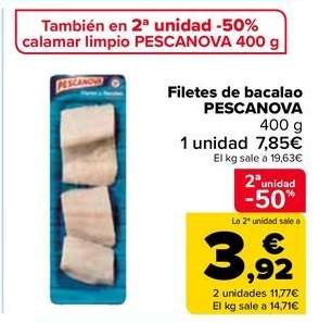 PESCANOVA Filetes de bacalao