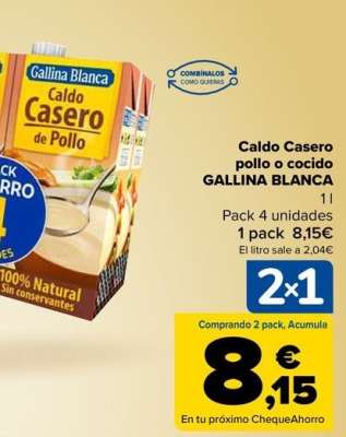 Gallina Blanca - Caldo Casero  Pollo O Cocido