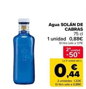 Solán de Cabras - Agua