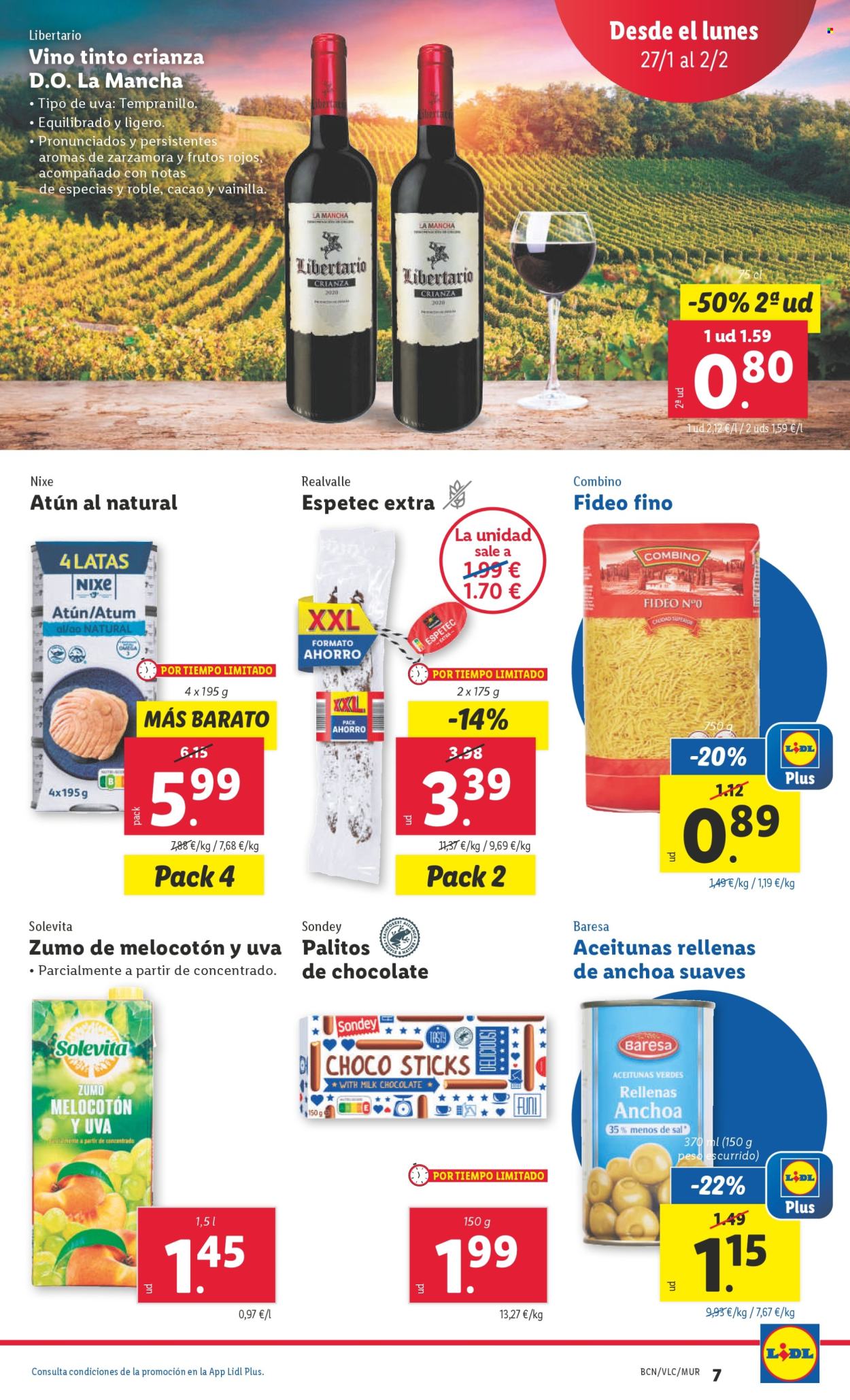 Folleto Lidl - 27/01/25 - 02/02/25. Página 1