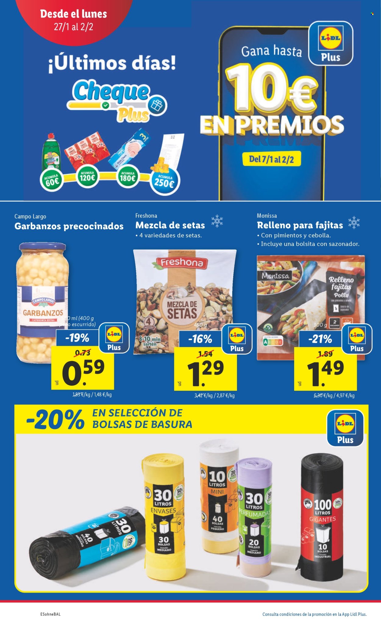 Folleto Lidl - 27/01/25 - 02/02/25. Página 1