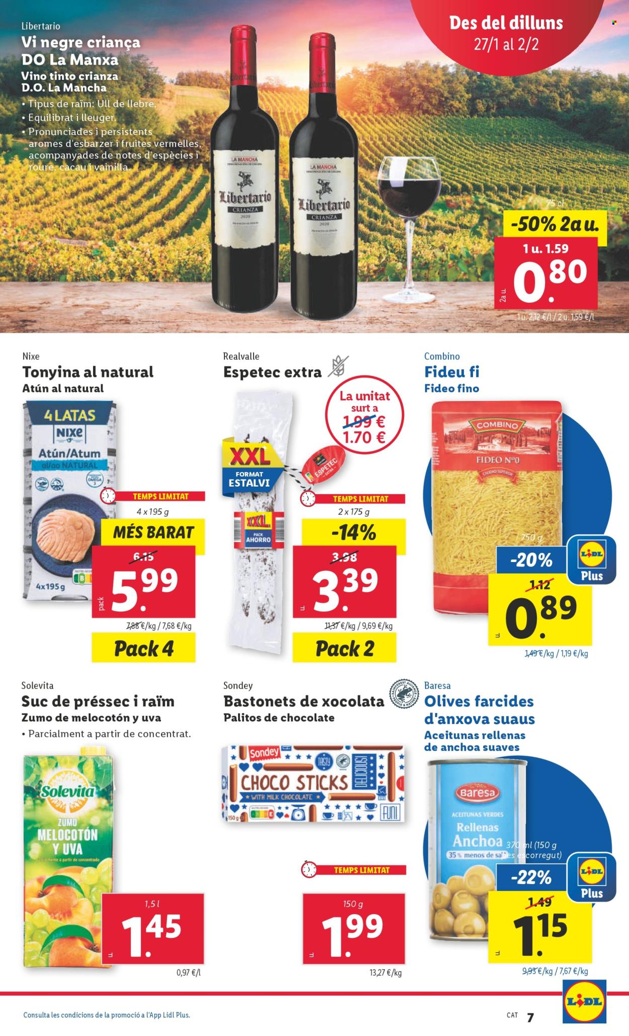 Folleto Lidl - 27/01/25 - 02/02/25. Página 1