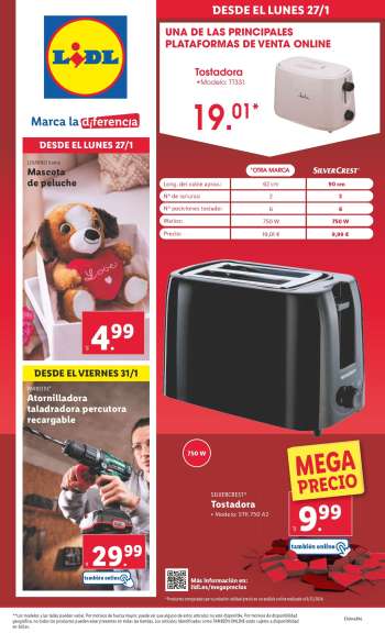 Folleto actual Lidl - 27/01/25 - 02/02/25.