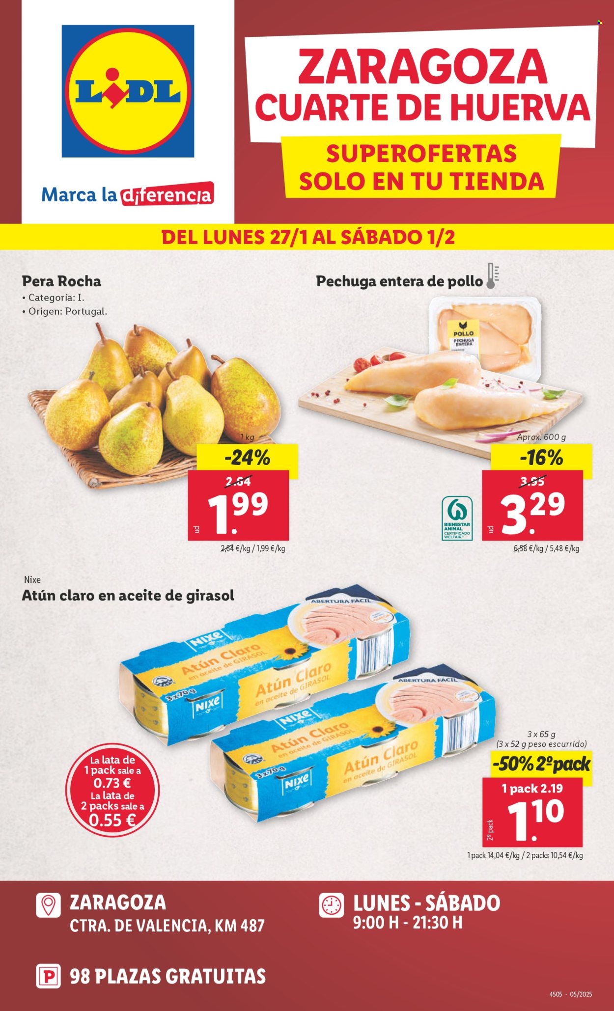 Folleto Lidl - 27/01/25 - 01/02/25. Página 1