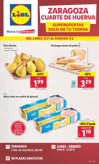 Folleto actual Lidl - 27/01/25 - 01/02/25.