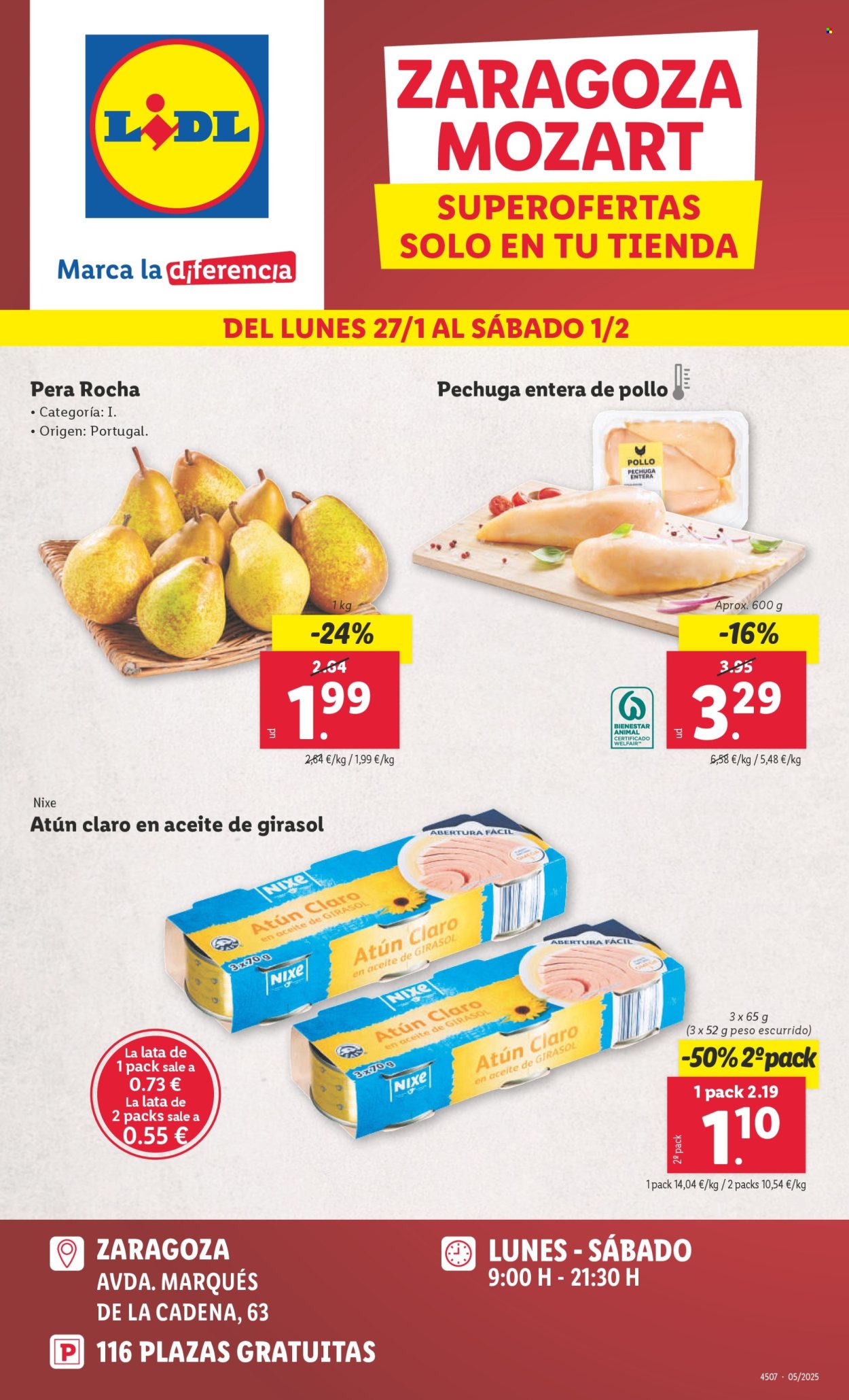 Folleto Lidl - 27/01/25 - 01/02/25. Página 1