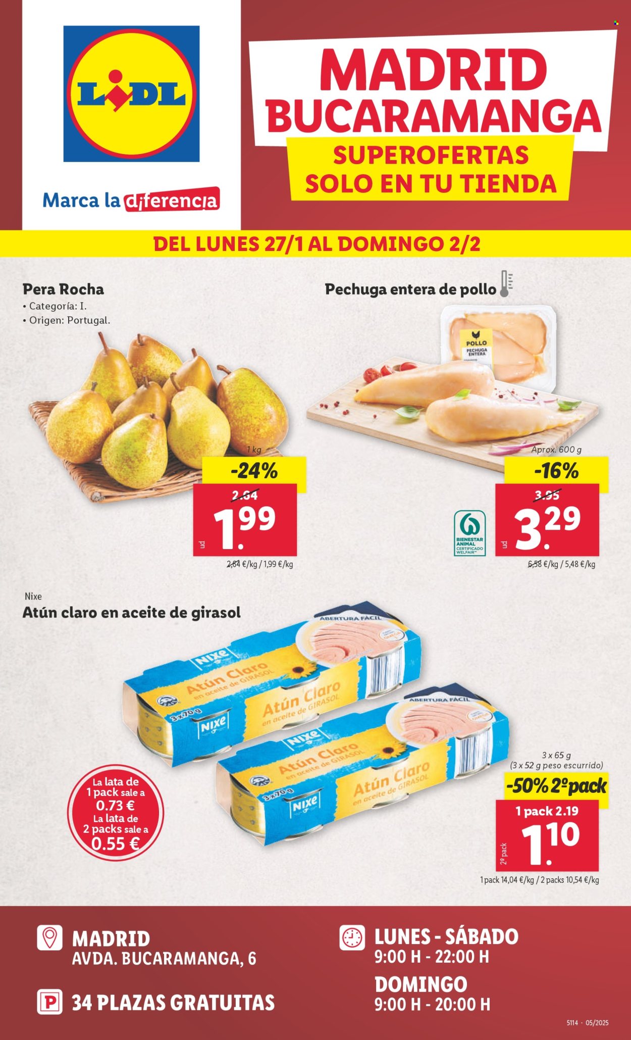 Folleto Lidl - 27/01/25 - 02/02/25. Página 1