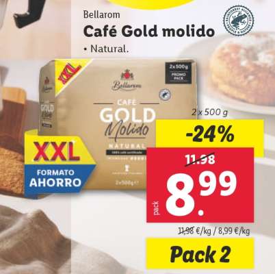 Café gold molido