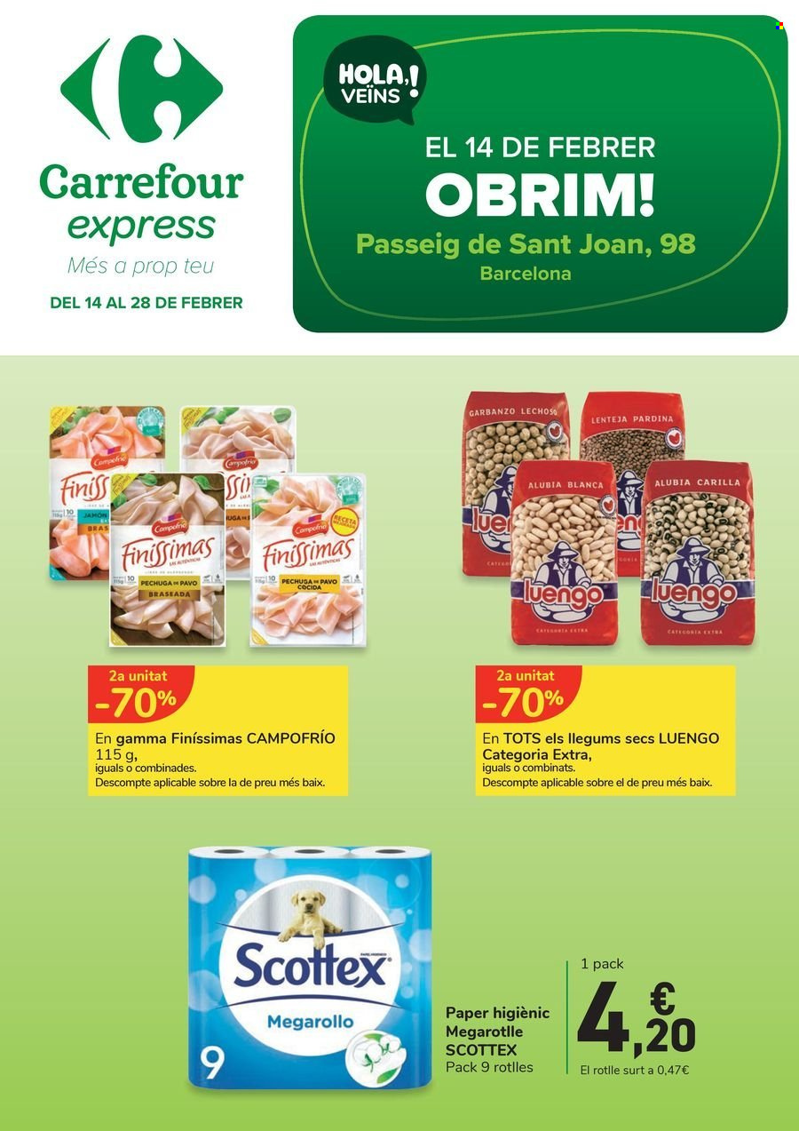 Folleto Carrefour - 14/02/25 - 28/02/25. Página 1