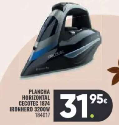 PLANCHA HORIZONTAL CECOTEC 1874 IRONHERO 3200W