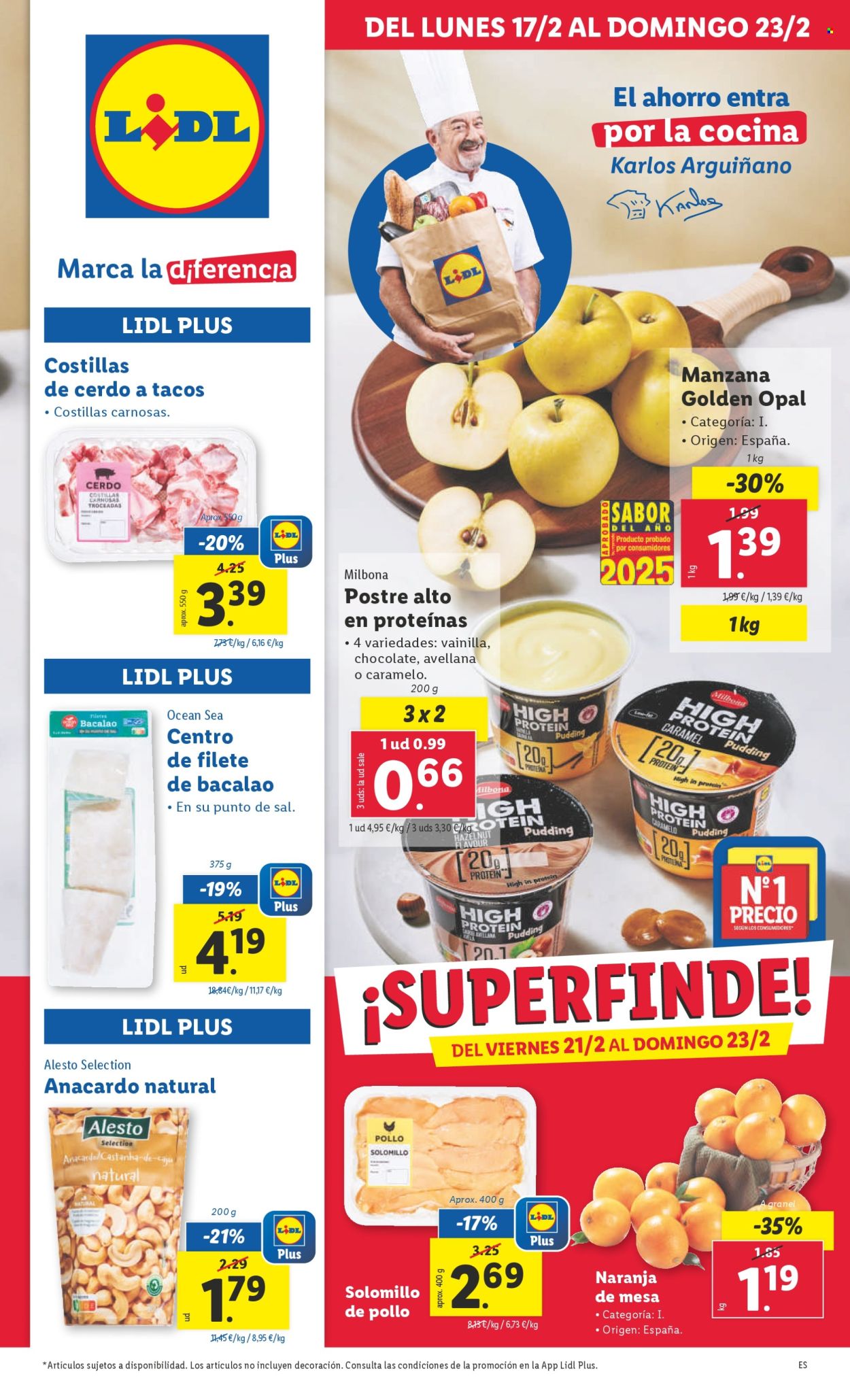 Folleto Lidl - 17/02/25 - 23/02/25. Página 1