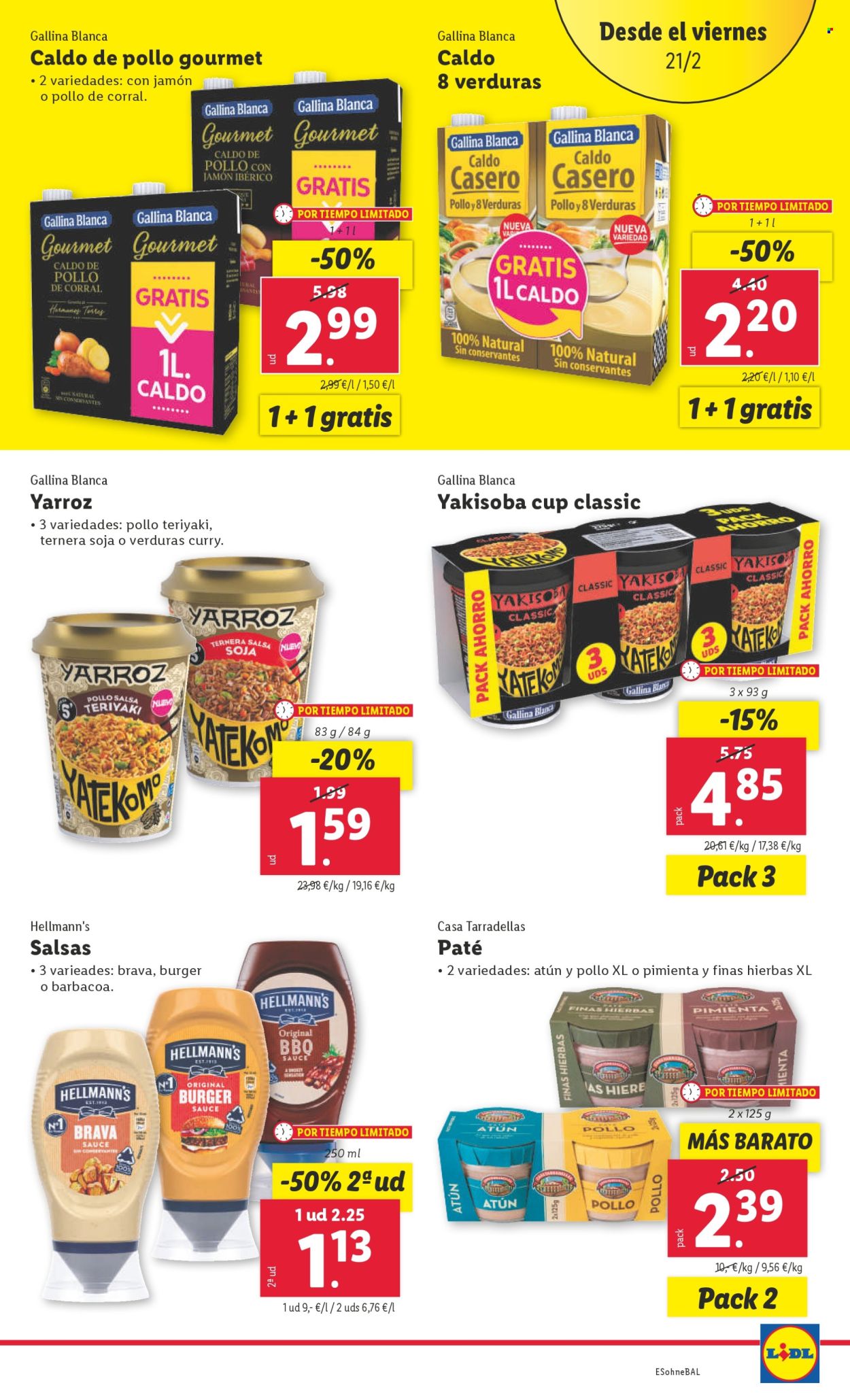 Folleto Lidl - 17/02/25 - 23/02/25. Página 1