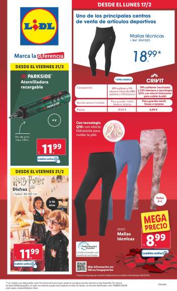 Folleto actual Lidl - 17/02/25 - 23/02/25.