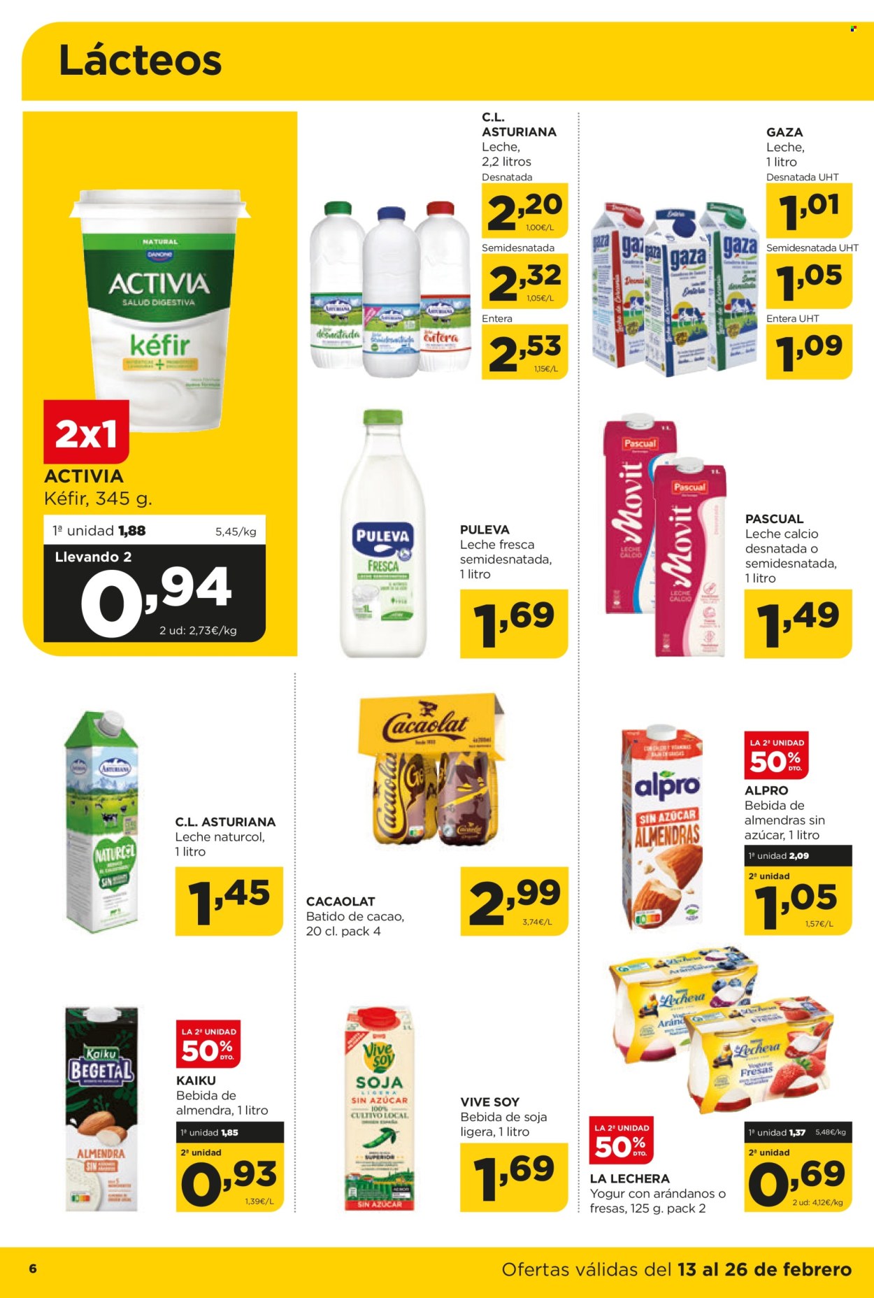 Folleto Alimerka - 13/02/25 - 26/02/25. Página 1