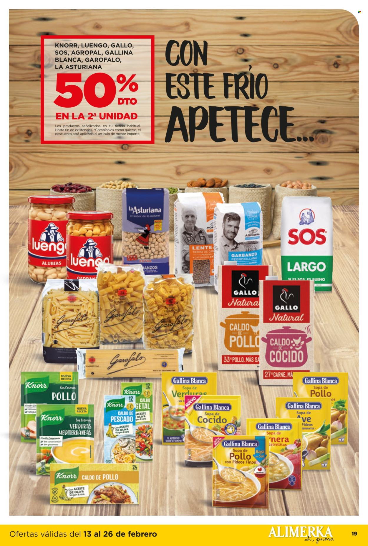 Folleto Alimerka - 13/02/25 - 26/02/25. Página 1