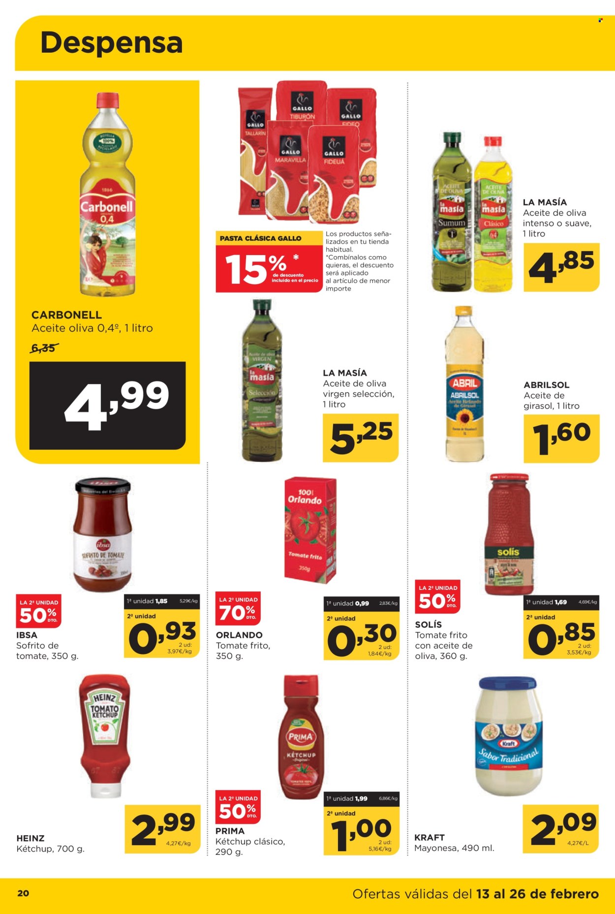 Folleto Alimerka - 13/02/25 - 26/02/25. Página 1