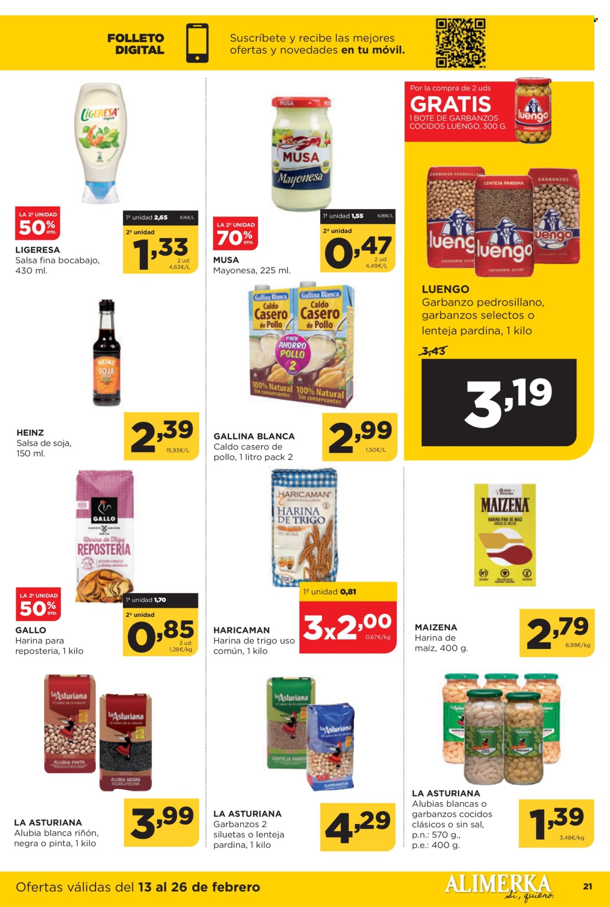 Folleto Alimerka - 13/02/25 - 26/02/25. Página 1